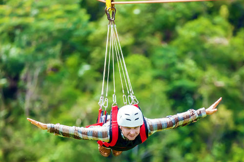 Flying Fox in Rishikesh
