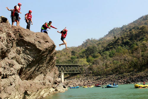 Cliff Jumping